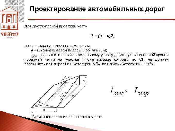 Уклон обочины. Кромка проезжей части. Кромка проезжей части автомобильной дороги это. Уклон виража. Дополнительный продольный уклон.