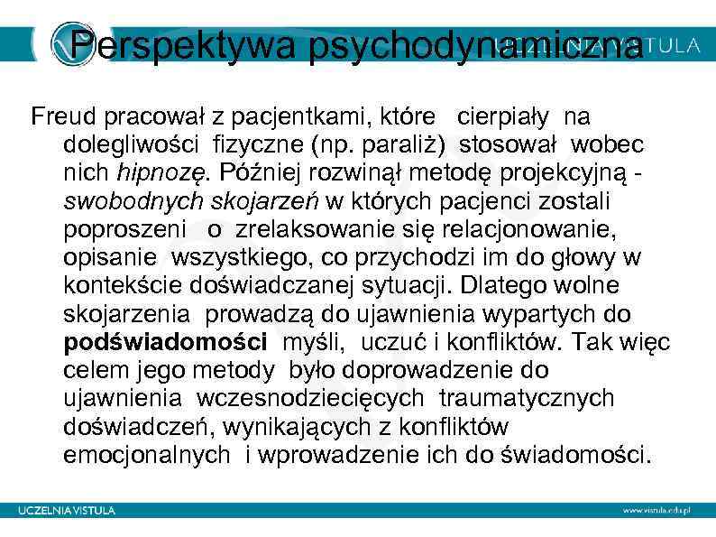 Dynamika Rozwoju Psychologii Jako Nauki Grażyna Bartkowiak