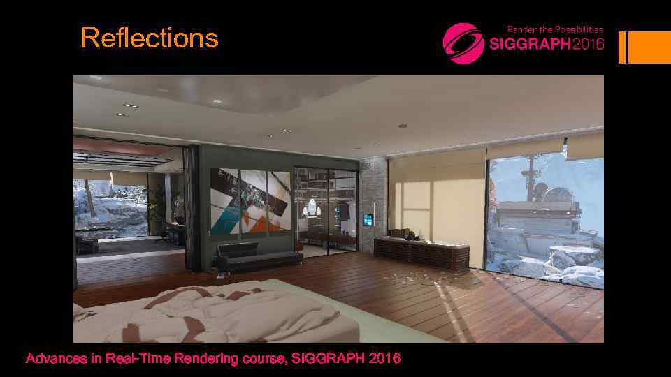 Reflections Advances in Real-Time Rendering course, SIGGRAPH 2016 