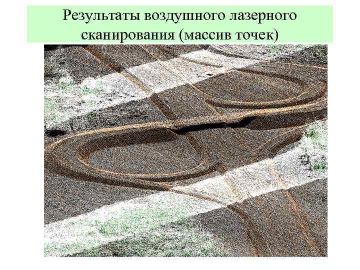 Результаты воздушного лазерного сканирования (массив точек) 