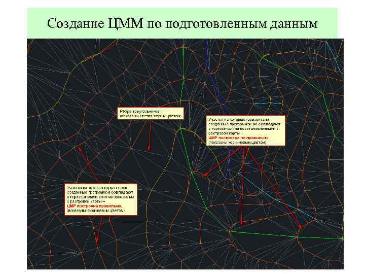 Создание ЦММ по подготовленным данным 