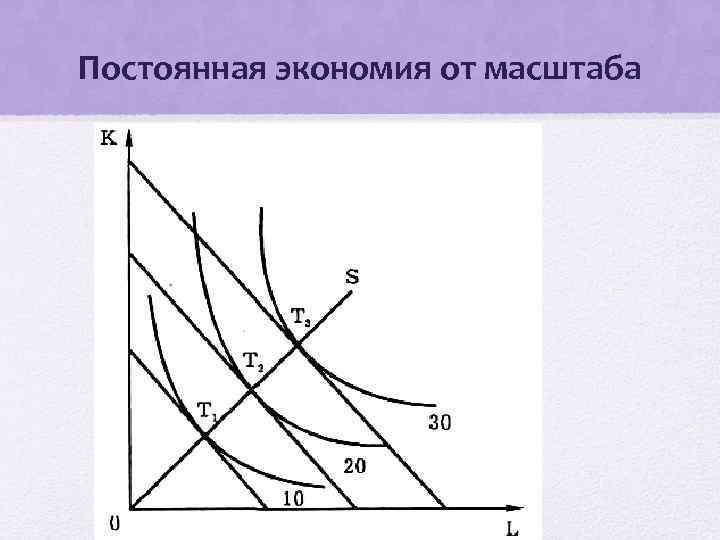 Постоянная экономия от масштаба 