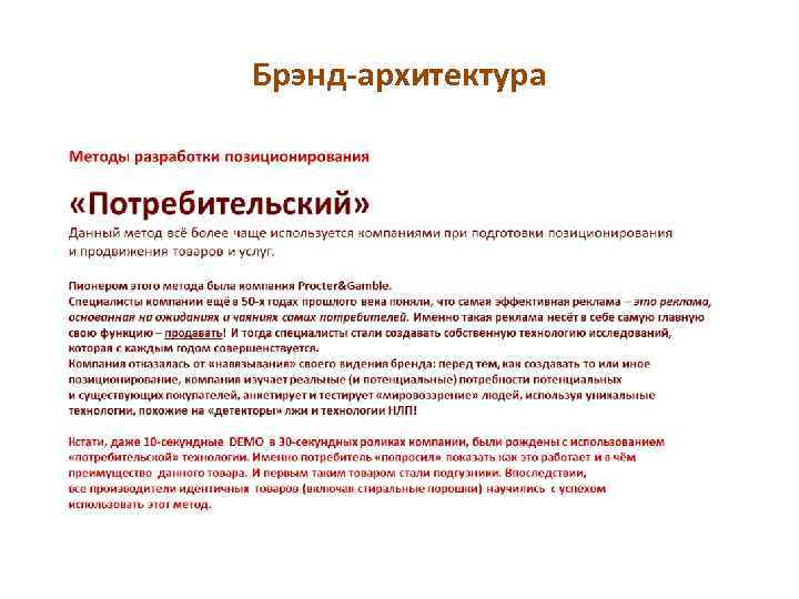 Брэнд-архитектура 