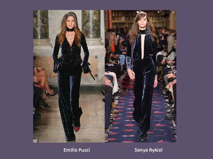 Emilio Pucci Sonya Rykiel 