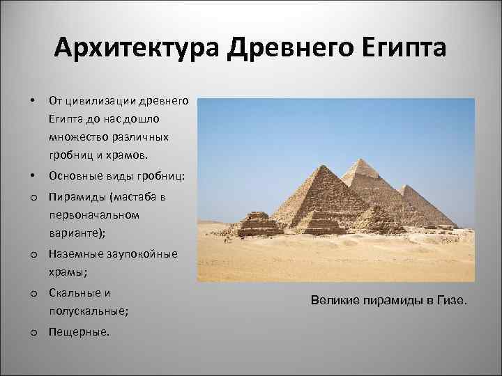 Достижения архитектуры