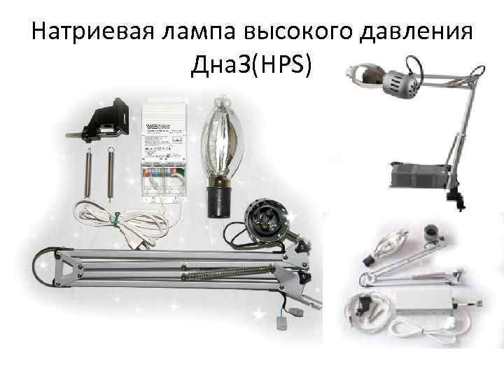 Натриевая лампа высокого давления Дна. З(HPS) 
