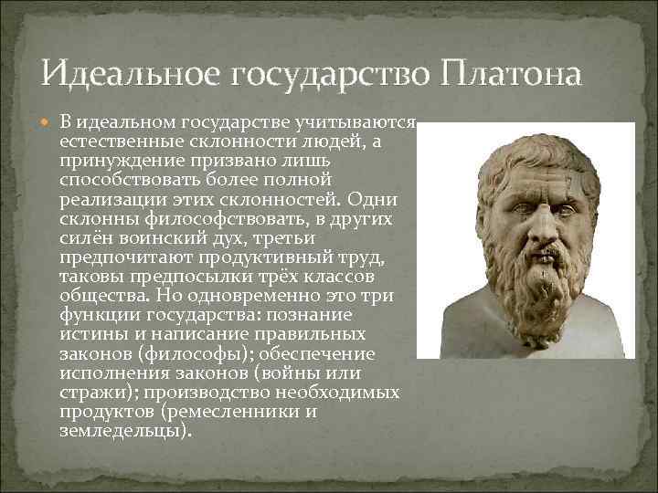 Идеальное государство платона презентация