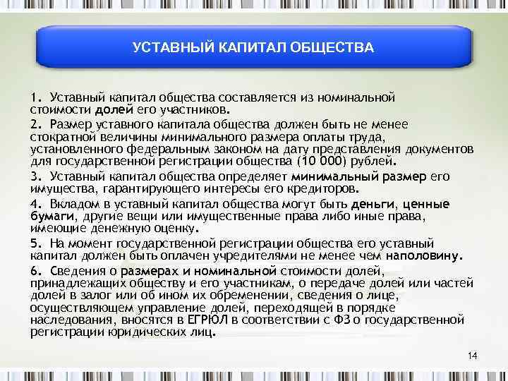 Капитала обществах ограниченной. Участники определяют уставный капитал общества в размере. Размер уставного капитала общества должен быть не менее. Общество с ограниченной ОТВЕТСТВЕННОСТЬЮ уставной капитал. Вкладом в уставный капитал общества могут быть.