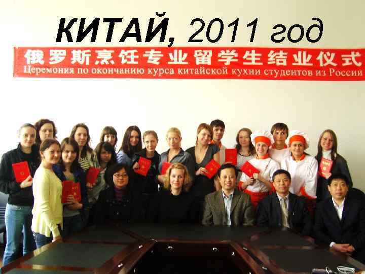 КИТАЙ, 2011 год 