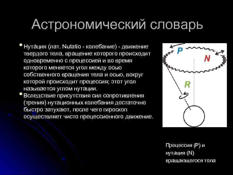 Прецессия земной оси и изменение координат светил с течением времени презентация