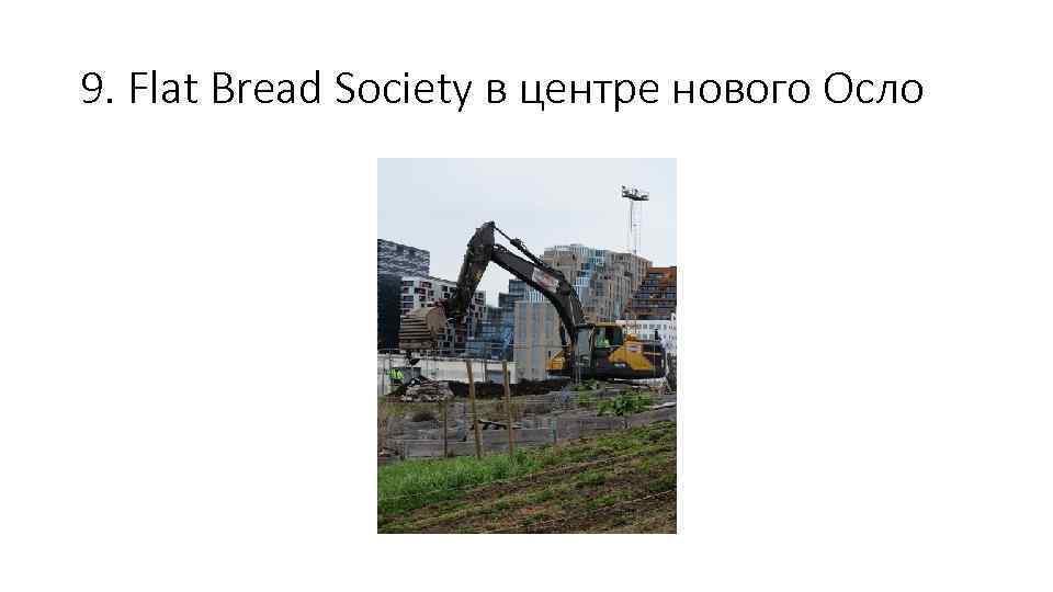 9. Flat Bread Society в центре нового Осло 