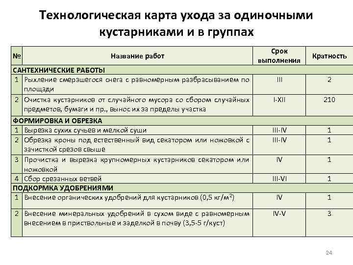 Технологическая карта ухода за растениями для дошкольников