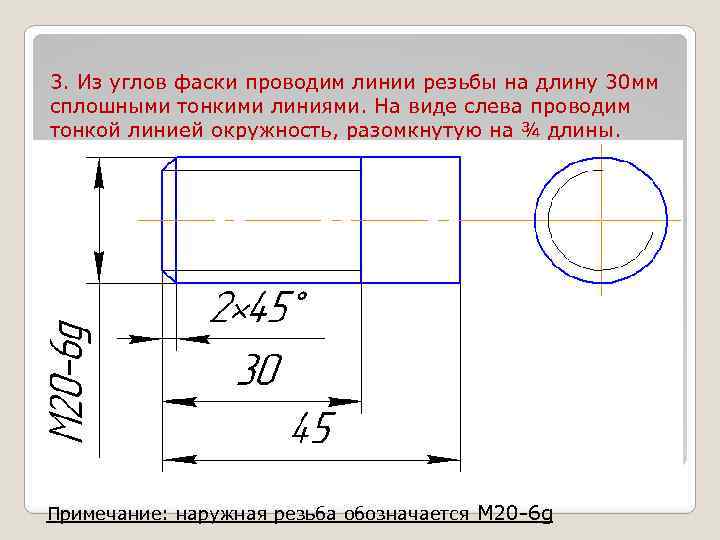 Толщина фаски