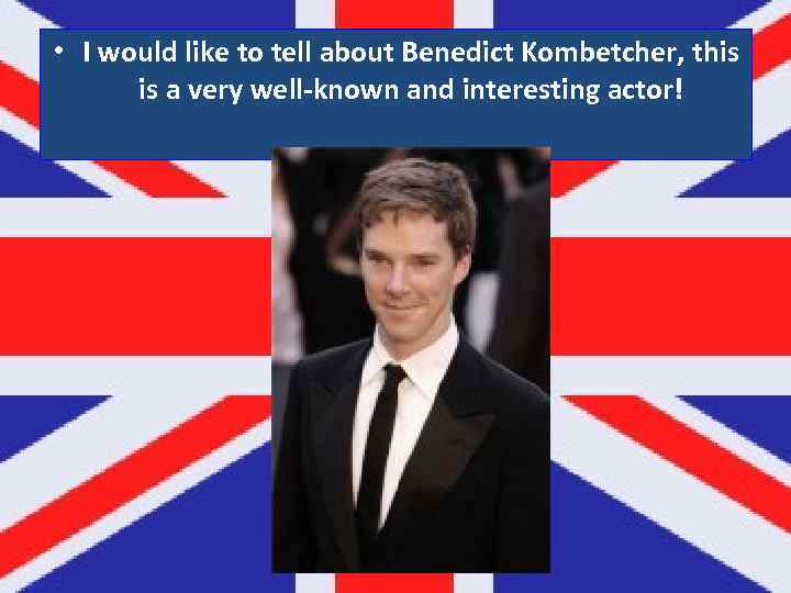  • I would like to tell about Benedict Kombetcher, this is a very