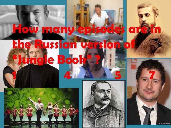 How many episodes are in the Russian version of “Jungle Book” ? 1 4