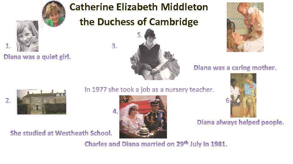 Catherine Elizabeth Middleton the Duchess of Cambridge 