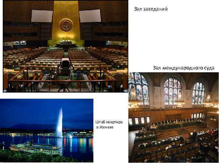 Зал заседаний Зал международного суда Штаб квартира в Женеве 