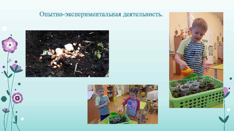 Опытно-экспериментальная деятельность. 