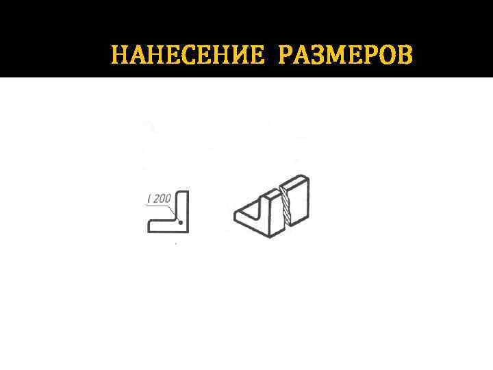 НАНЕСЕНИЕ РАЗМЕРОВ 