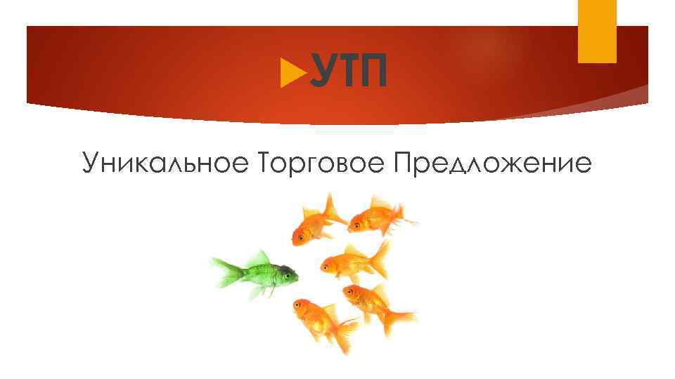  УТП Уникальное Торговое Предложение 
