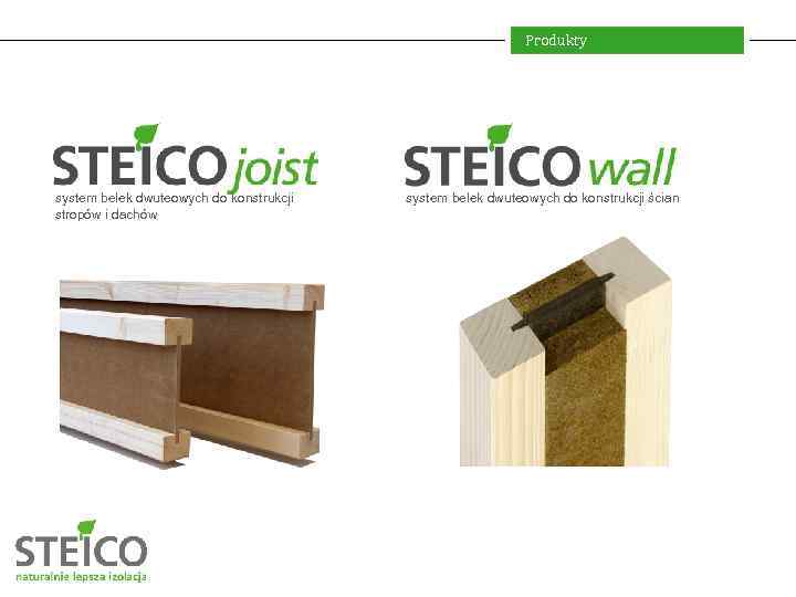 Produkty system belek dwuteowych do konstrukcji stropów i dachów system belek dwuteowych do konstrukcji