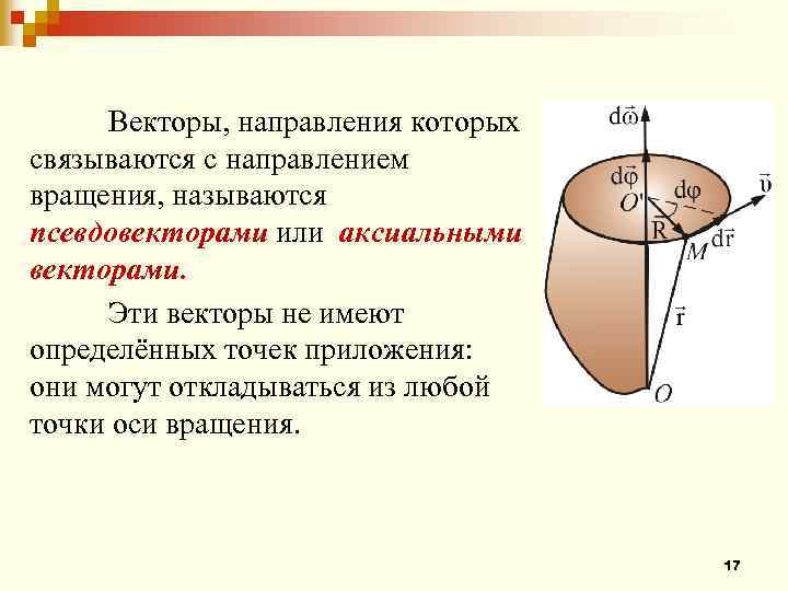 Аксиальный вектор