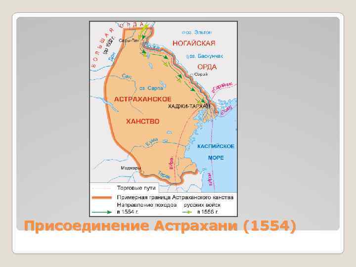 Присоединение Астрахани (1554) 