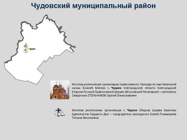 Чудовский муниципальный район Местная религиозная организация православного Прихода во имя Казанской иконы Божией Матери