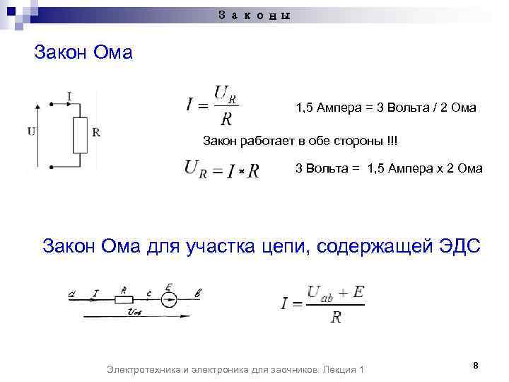 Не знаешь закон ома сиди. Закон Ома 2 Электротехника. Закон Ампера для участка цепи. Закон вольта формула. Второй закон вольта формула.