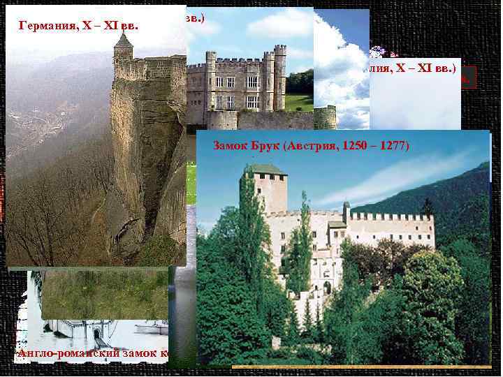 Замок Лидс (Англия, ХI ––ХII вв. Нормандия, Франция, Х ХI вв. ) Германия, Х