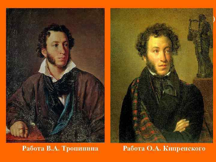Портрет А. С. Пушкина (1827) Заказчик – А. С. Пушкин (для своего друга Сергея