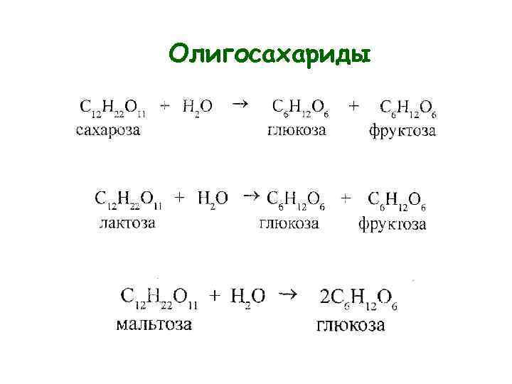 Олигосахариды 