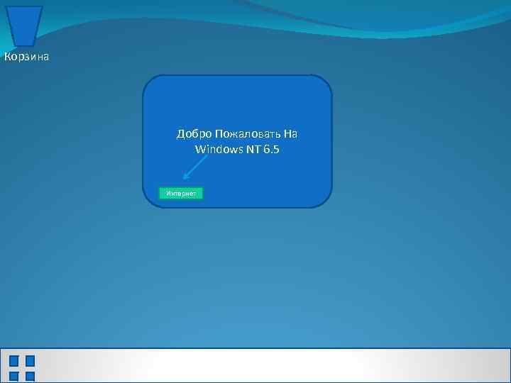 Корзина Добро Пожаловать На Windows NT 6. 5 Интернет 