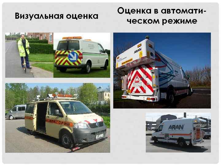 Визуальная оценка Оценка в автоматическом режиме 