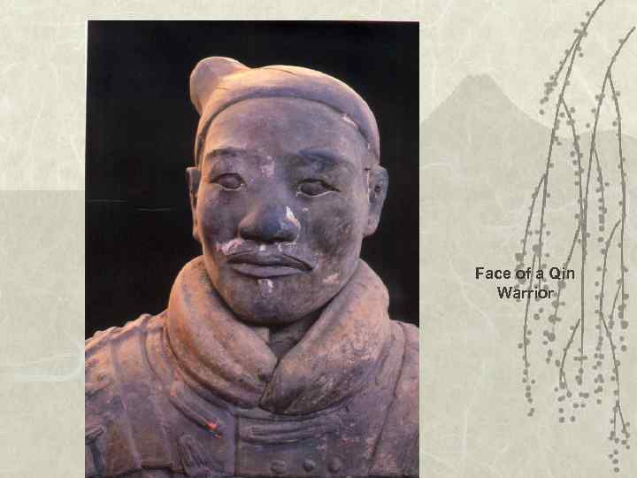 Face of a Qin Warrior 