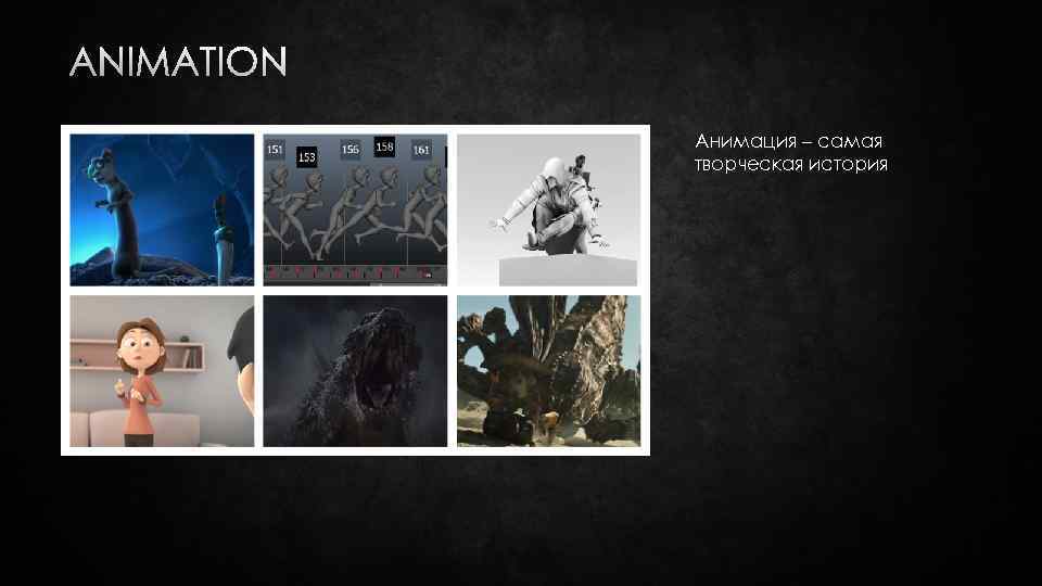 ANIMATION Анимация – самая творческая история 