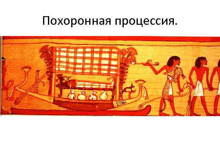 Похоронная процессия. 
