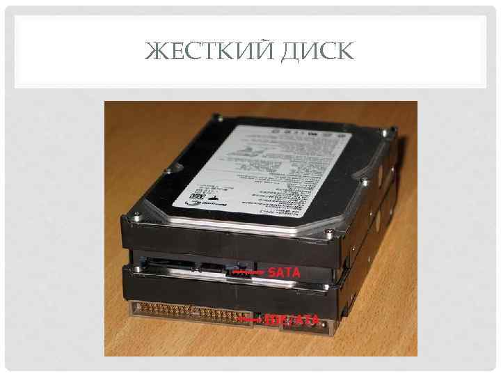 ЖЕСТКИЙ ДИСК 