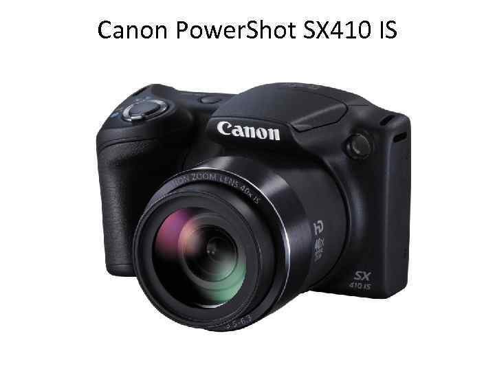 Canon Power. Shot SX 410 IS 