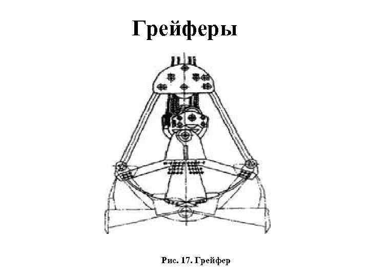 Грейферы Рис. 17. Грейфер 