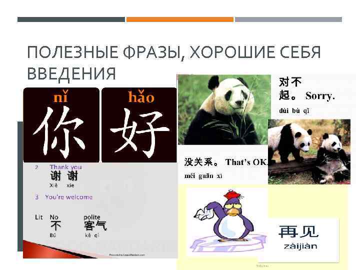 ПОЛЕЗНЫЕ ФРАЗЫ, ХОРОШИЕ СЕБЯ ВВЕДЕНИЯ 