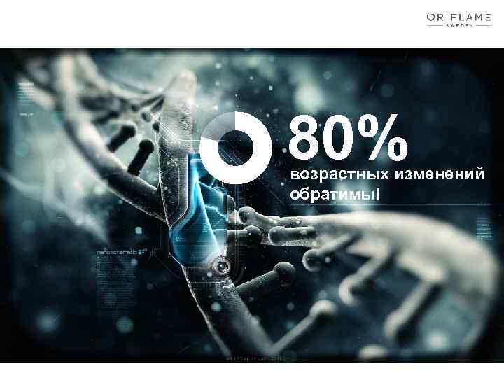 80% возрастных изменений обратимы! 