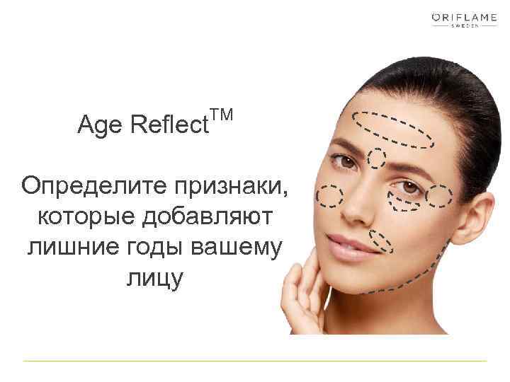 Age Reflect TM Определите признаки, которые добавляют лишние годы вашему лицу 