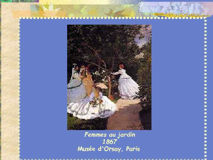 Claude Monet (1840 -1926) - est le chef de l'école impressionniste. Il est le