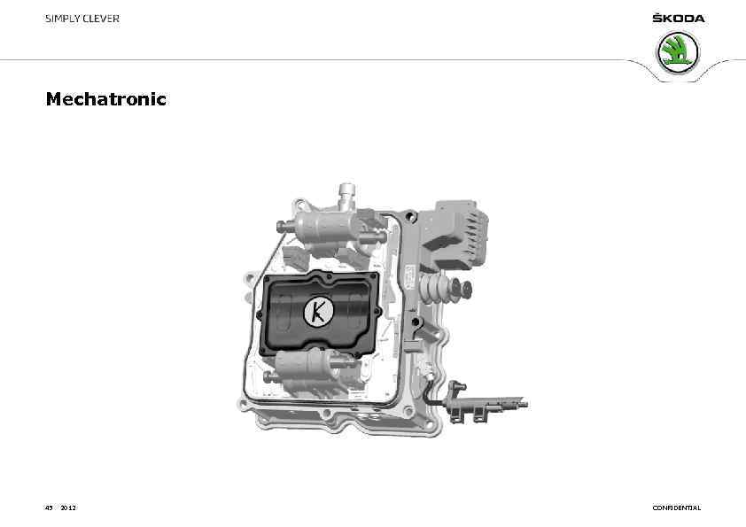 Mechatronic 45 2012 CONFIDENTIAL 