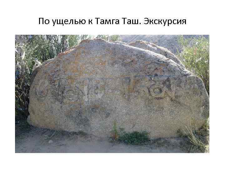 По ущелью к Тамга Таш. Экскурсия 