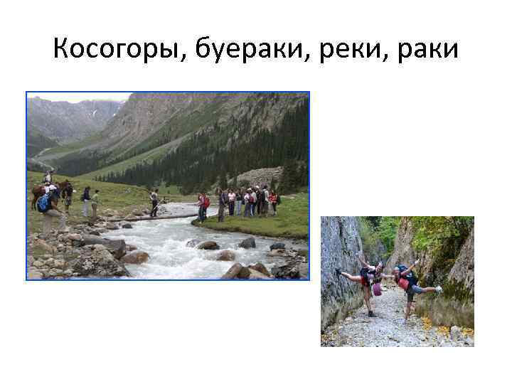 Косогоры, буераки, реки, раки 