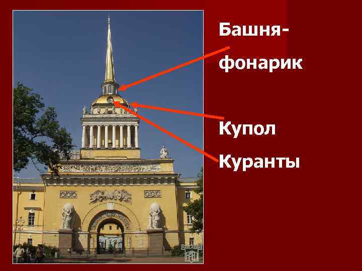 Башняфонарик Купол Куранты 