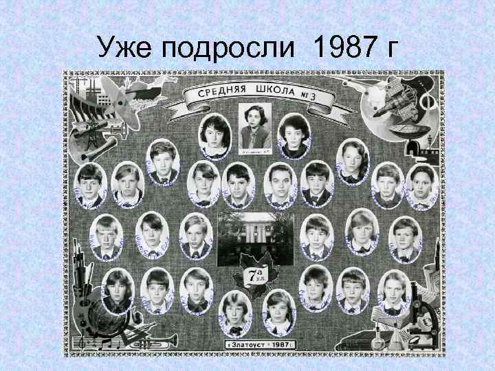 Уже подросли 1987 г 