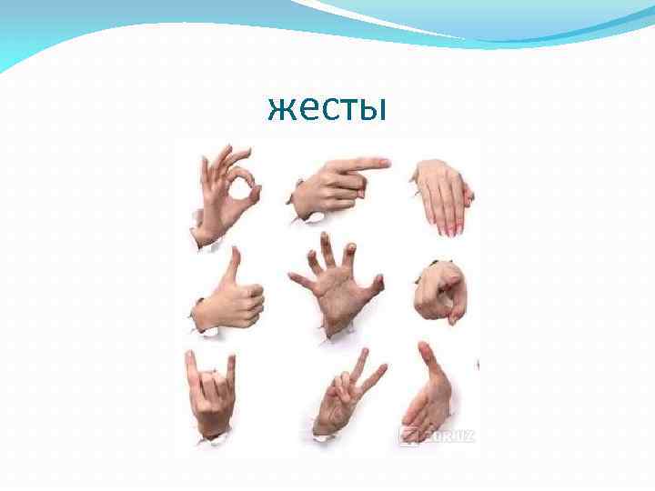 жесты 